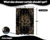 Elephant Shower Curtain, Animal Shower Curtains For Bathroom Decor Africa Safari Ocean Bath Curtain Set, Waterproof Fabric With