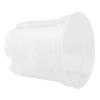 10 Transparent Plastic Planting Pots Perfect for Various Small To Medium Plants with Drainage Holes for Healthy Growth