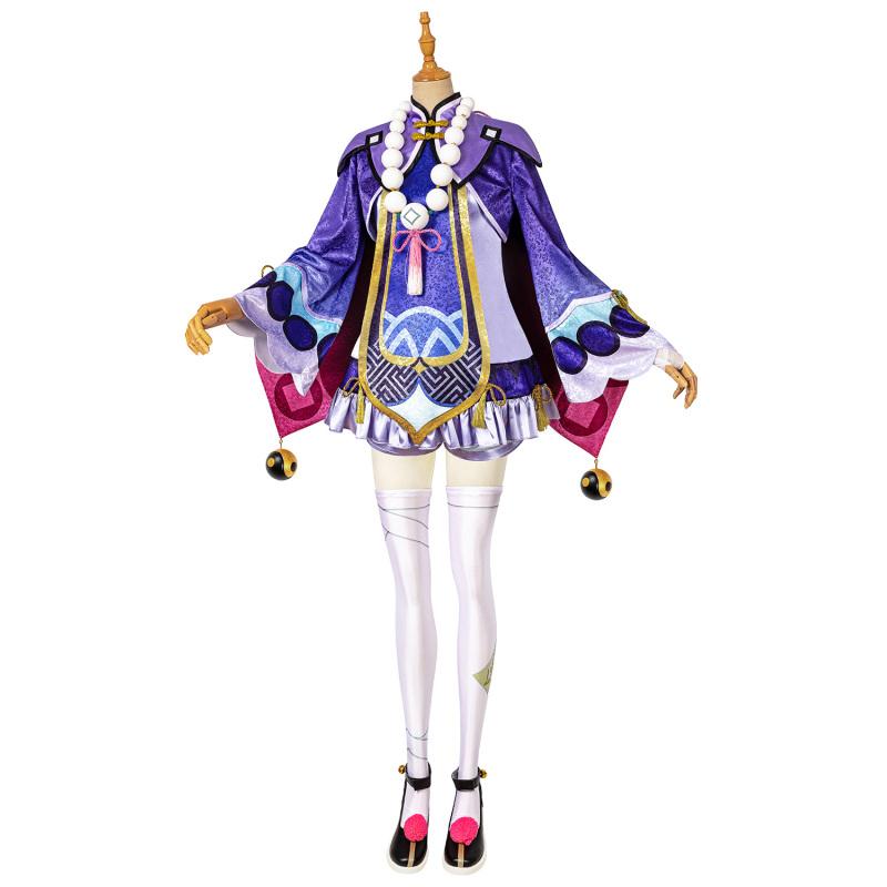 Qiqi Cosplay Costume Shoes Custom Made Full Set Qiqi Lovely Cosplay Clothing