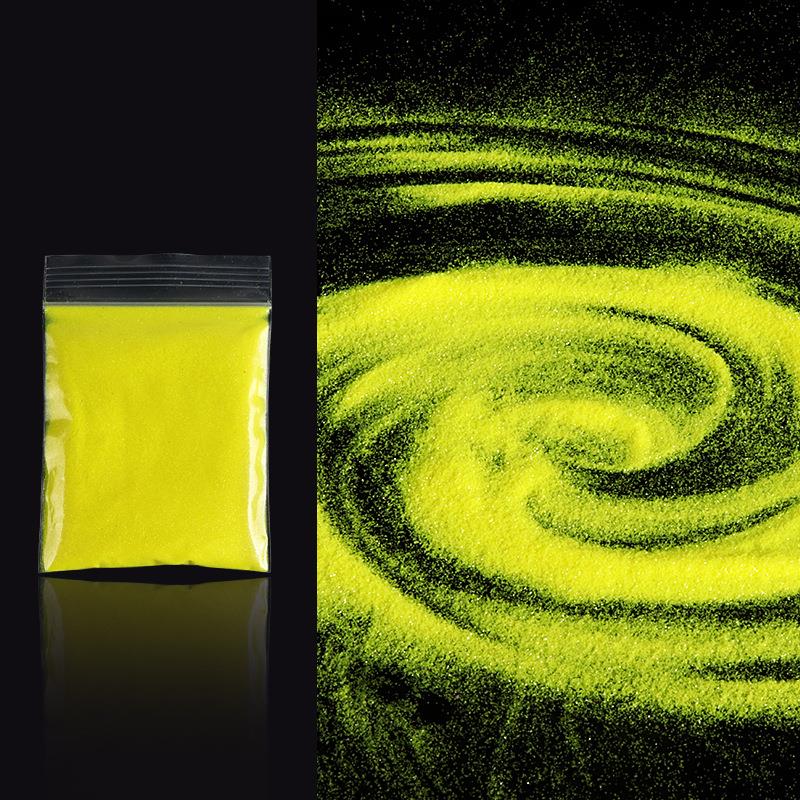 

10 г ультратонкий порошок с блестками флуоресцентный оранжевый переливающийся экстра-блеск для ногтей 0,1 мм мелкий порошок для дизайна ногтей своими руками декор