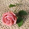 Single Velvet Strand Rose Simulation Flower Table Decor And Special Occasions