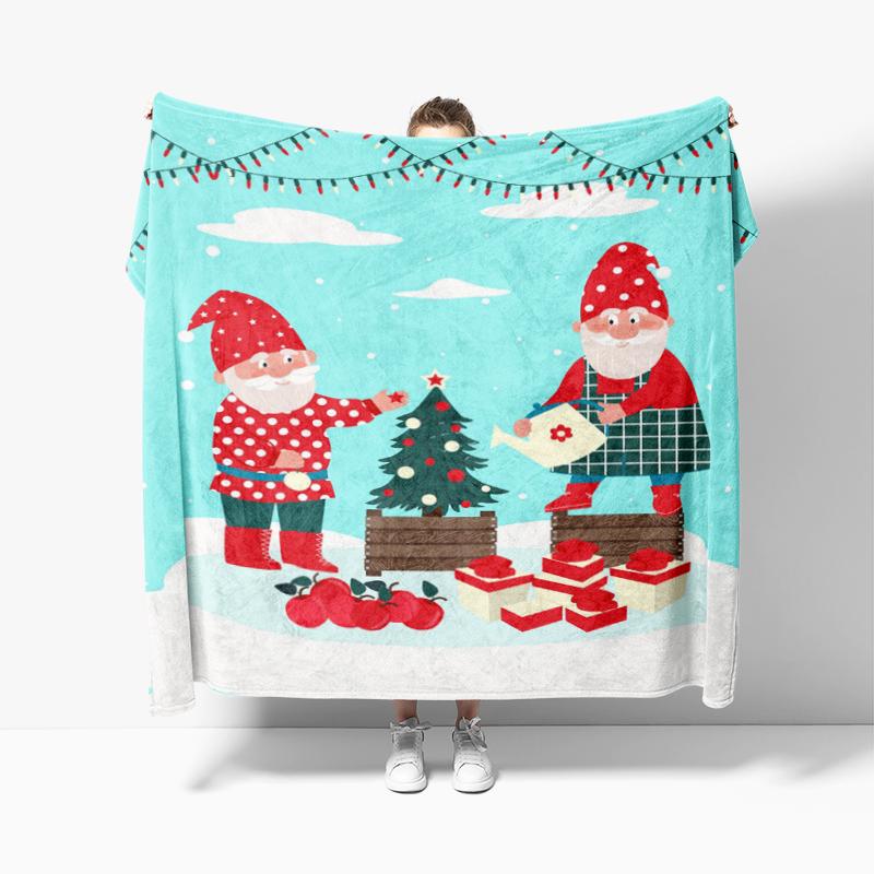 Wohndekoration Plüsch Überwurf Sofadecke Tagesdecke Bett flauschig weiche Decken Dekor Plaid Modern Halloween Frohe Weihnachten Winter