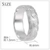 Hawaiian Jewelry Ring Pinky Ring 6mm Cutout Wave Plumeria Jewelry [LocoMocoAloha] [Genuine Product]