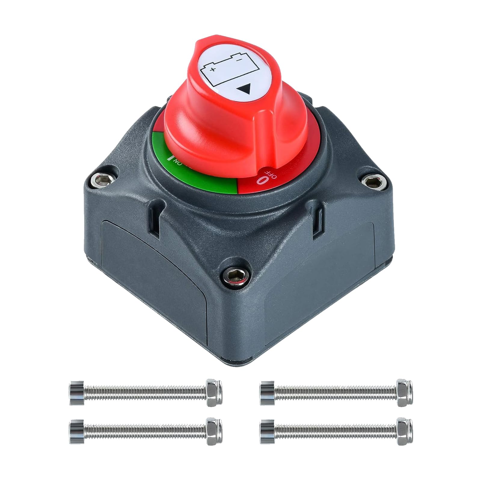 

Переключатель выбора аккумулятора DFsucces 275A Защита от утечки питания Переключатель отключения аккумулятора для лодок и транспортных средств 12-48 В