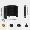 , Reflection Filter, Vocal Recording Panel, Sound Absorbing Foam for Singing, Podcasts
