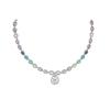 All-Around Crystal Metal Necklace Women Necklace 5117705