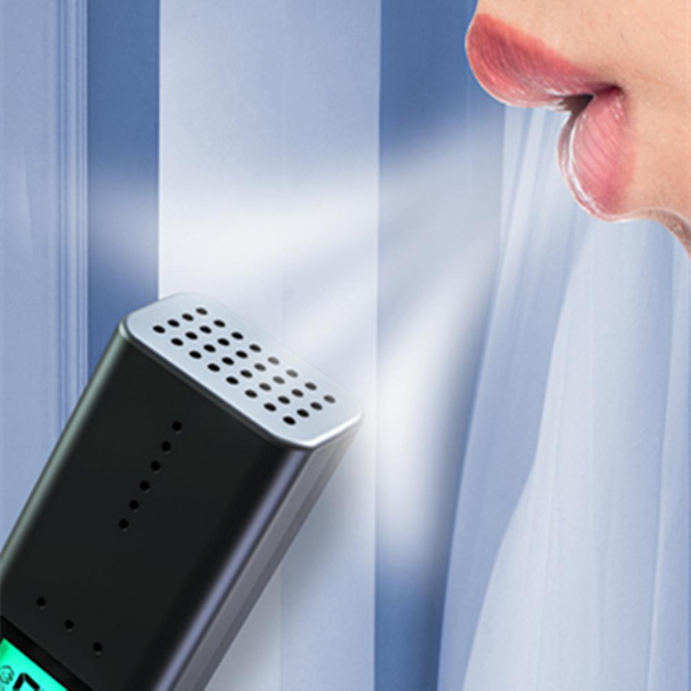 USB Digital LCD Breath Alcohol Detector Portable Breathalyzer Analyzer Tester