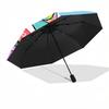 1pc Hello Kitty Scooter Umbrella - Automatic Open/Closed, Foldable Design, 8-Rib Iron Frame, Outdoor Umbrella, Festival Gift, Suitable for Fans, Trave