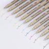 Attom Tech Art Bläckpenna 12-pack för och DIY-konstnärer 12-delars 0,5 mm set, Färger, Vattenbaserad Illustration, Skissning, Manga, Teckning,