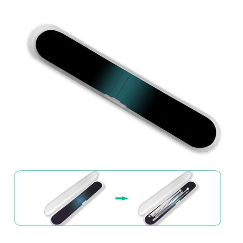 Stainless Steel Ear Pick Wax Remover Curette Ear Cleaner Spring Double Head Rotating Ear Scoop Set