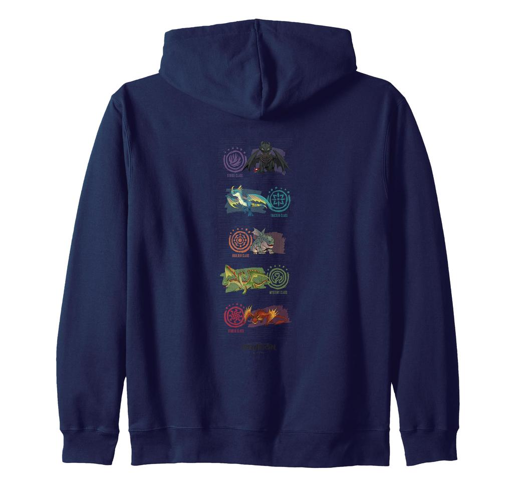 DreamWorks How to Train Your Dragon Dragon Color Class Zip Hoodie
