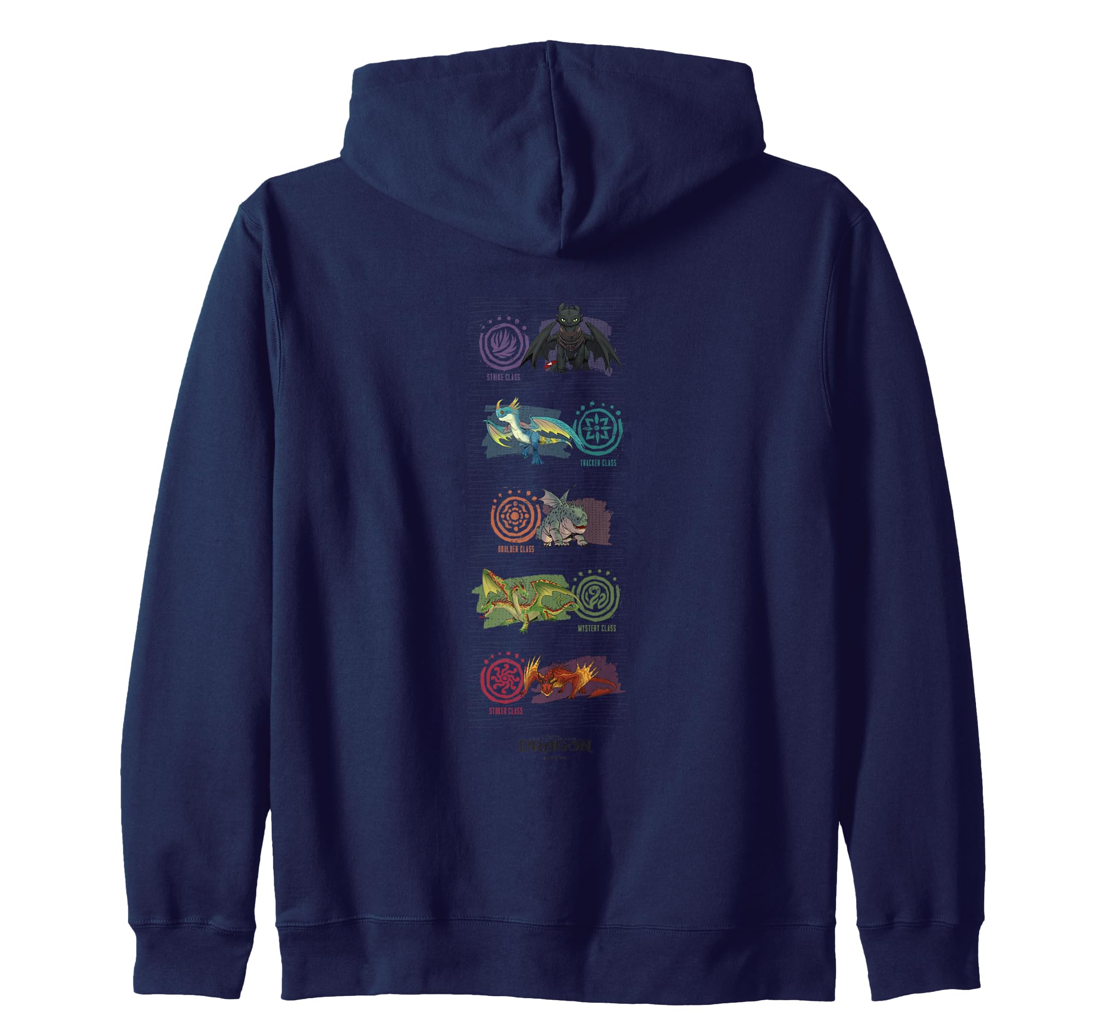 

DreamWorks How to Train Your Dragon Dragon Color Class Zip Hoodie
