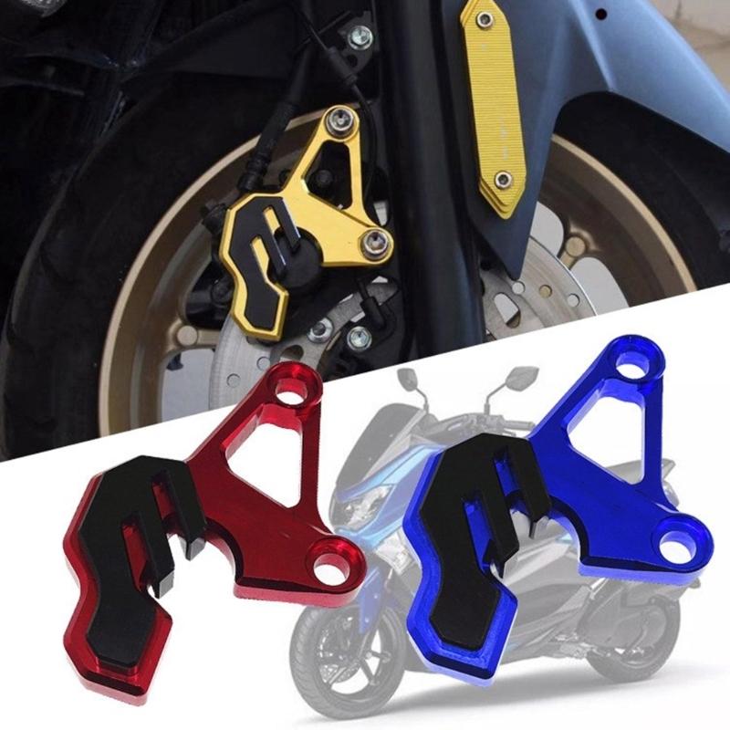 Front Brake Caliper Guard Protector Cover Aluminum Brake Caliper Guard Covers for NMAX155 2020-2021 Motorcycle Accessory