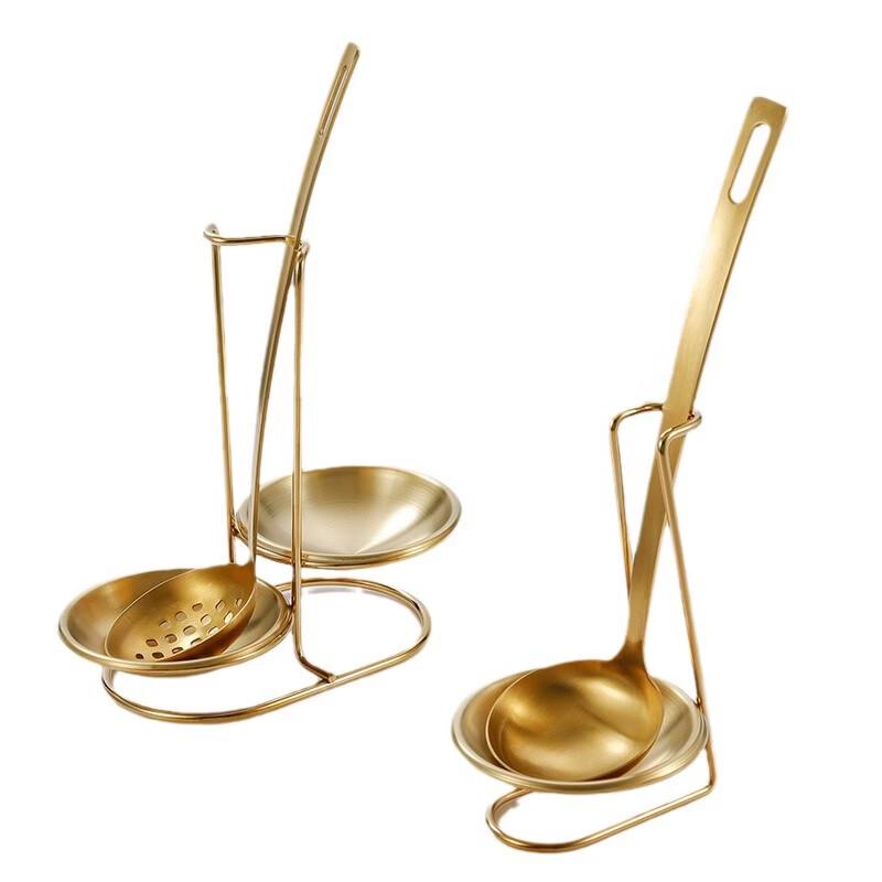 ZhiShi Коммерческий двусторонний держатель для половника из нержавеющей стали