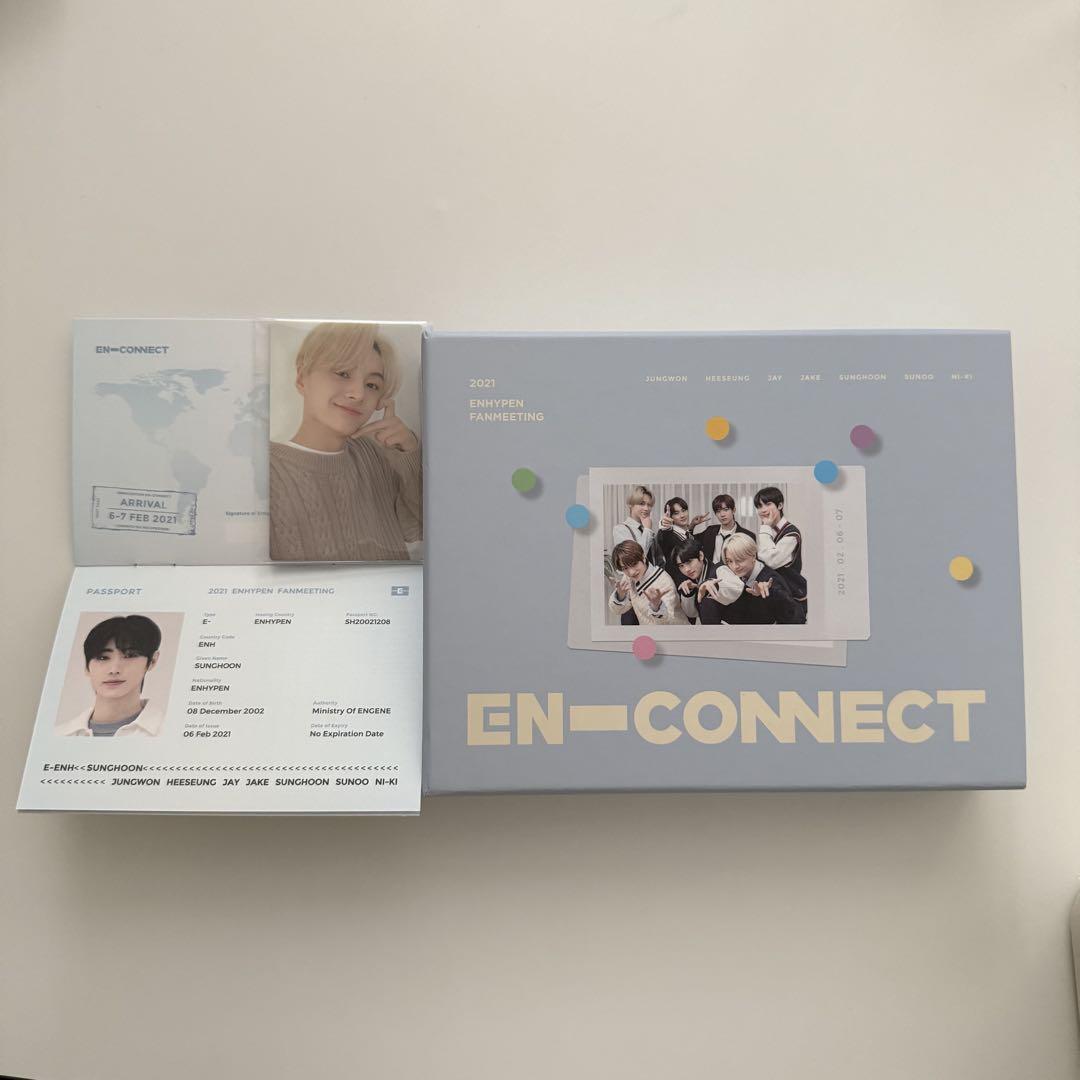 

[USED] ENHYPEN ENCONNE 2021 Fan Meeting DVD Jay Sung Hoon