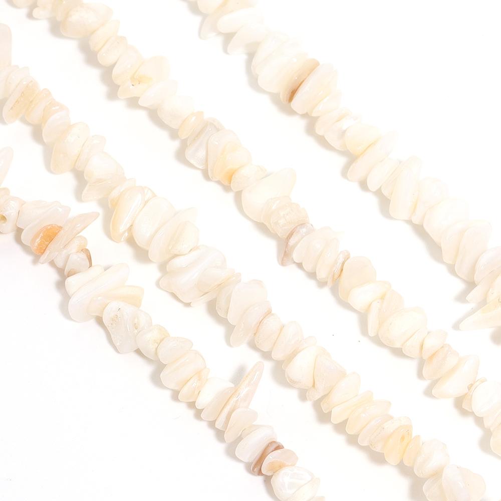 Natural Shell Beads Irregular Chips Gravel Coral Loose Spacer Beads For Jewelry Making DIY Crafts Bracelets Necklace Accessories
