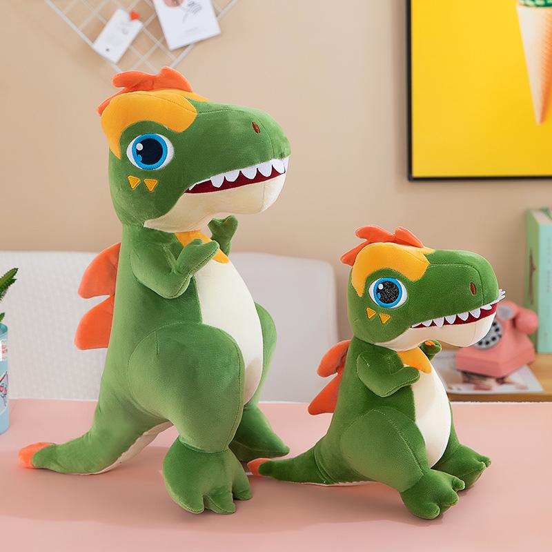 Kawaii Cartoon Dinosaur Plush Toys Pillow Hobbies Huge Tyrannosaurus Rex Plush Dolls Stuffed Toys for Children Boys Toys Gifts