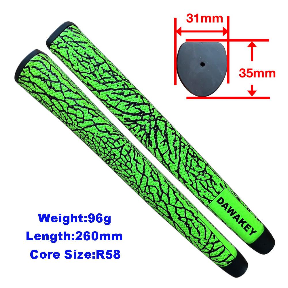 Customizable Oak Grain Standard Size Golf Putter Grip with Custom Logo