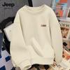 JEEP SPIRIT Men's Casual Round Neck Sweatshirt