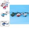Vibrant Pvc Helicopter Toy For Kids With Back Propulsion And Cognitive Development