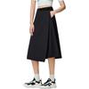 Anta Mode Schnelltrocknend Sport Schlankmachend Unregelmäßig Lässig Langer Rock Damenröcke Basic-Schwarz 162427208-3