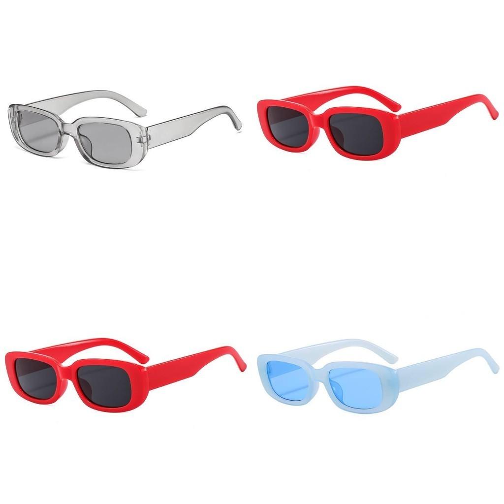 Trendy Candy-colored Square Sunglasses For Outdoor Activities And Fashion Dressing
