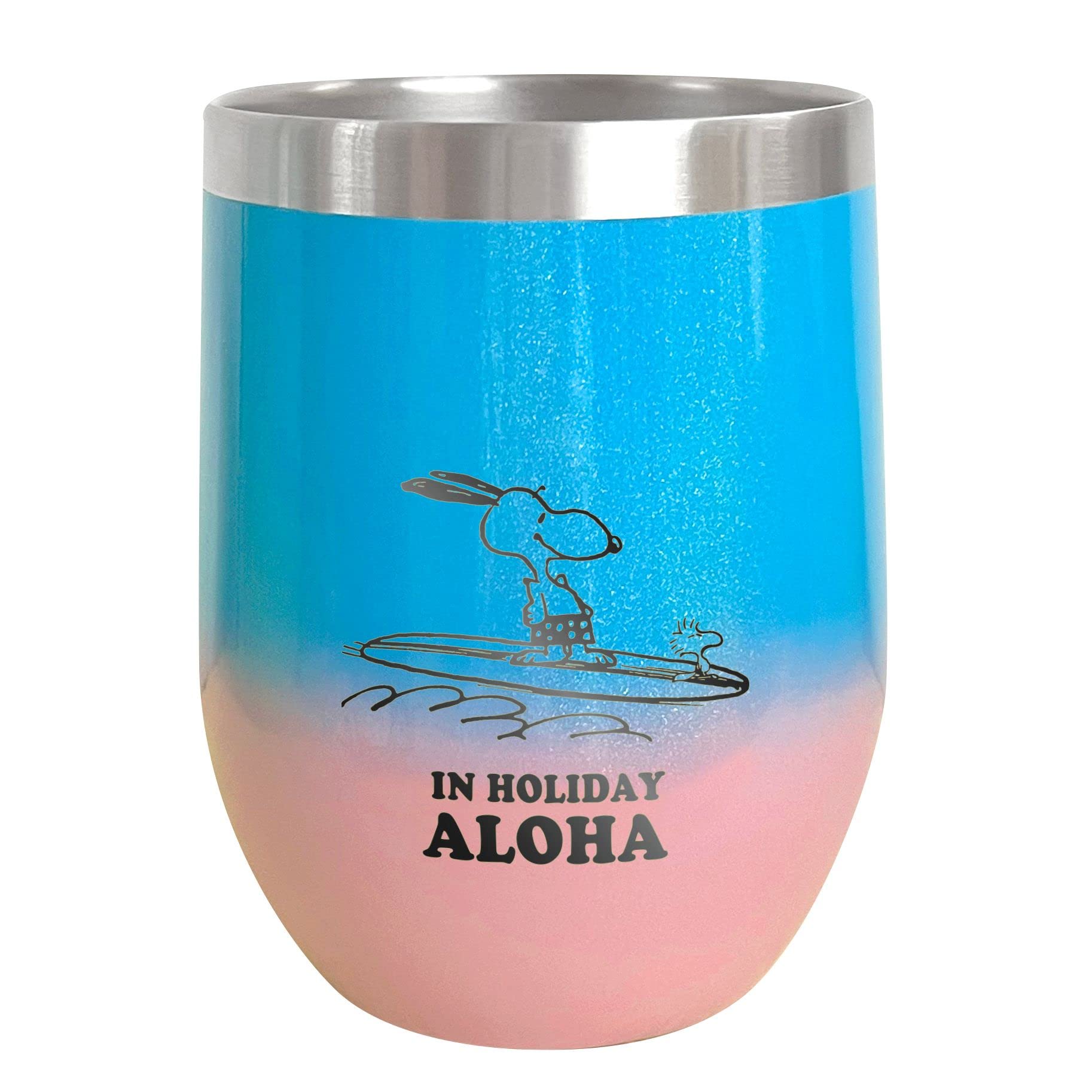 

Snoopy с вакуумной изоляцией, подходит для кофейных чашек, сохраняет 360 мл, стильный, можно использовать дома, в кафе или как тамблер, удобный для женщин, гавайский тамблер с розовый