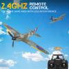 Volantex New Spitfire RC Plane EPP 400mm Wingspan RC Fighter One Key Aerobatic 2.4G 4CH RTF RC Plane