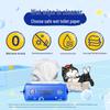 Vinda Wu Huang Edition Flushable Wet Wipes with Lid, 80 Sheets