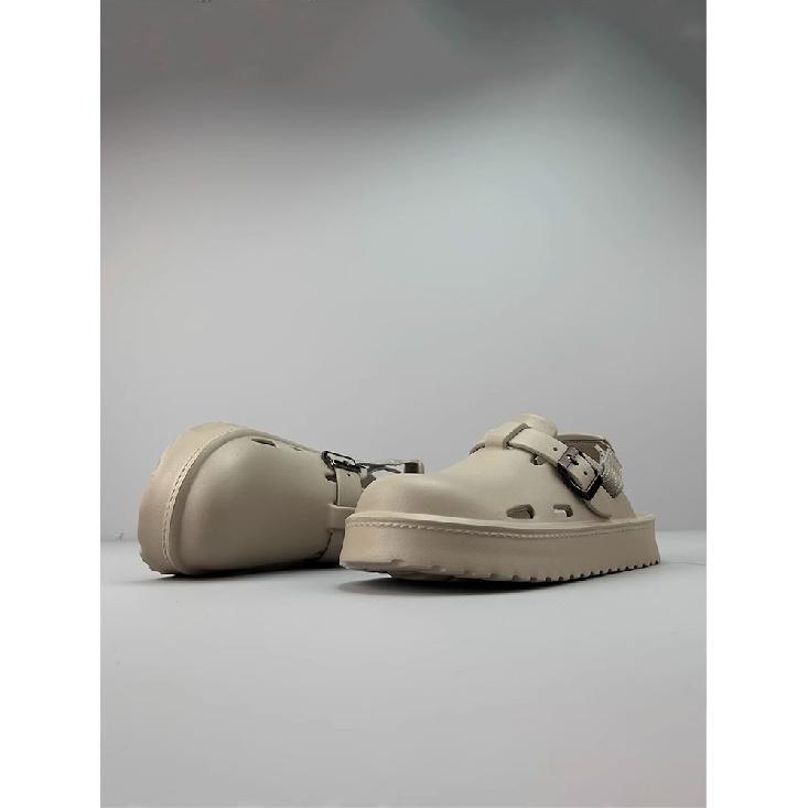 Sandale Saboți cu Platformă pentru Femei Modă 2025 Vară Curea la Spate Eva Sandale de Plajă pentru Femei Anti-Alunecare Talpă Moale Sandale de Grădină