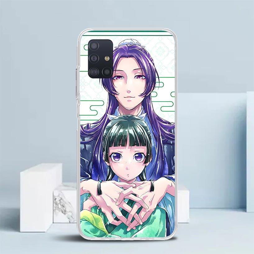 A-Apothecary D-Diaries Anime Soft Cover for Samsung Galaxy A12 A22 A32 A52 A72 A02S Phone Case Note 20 Ultra 10 S10 Plus A51 A71
