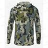 Men's Hoodie Fishing Shirt Camouflage Clothing Camping Hiking Sunscreen Breathable