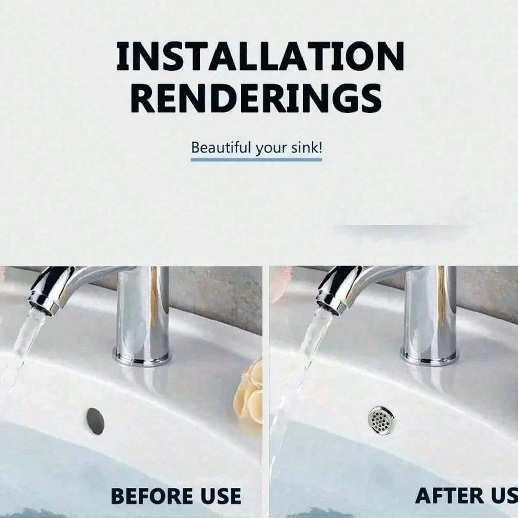 2/4/6Pcs Sink Overflow Ring Cover Replacement Bathroom Basin Trim Round Net Ring Plastic Overflow Hole Cover Kitchen Accessories