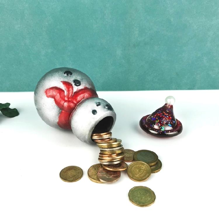 Jar Resin Mold Christmas Silicone Storage Box Mould for Epoxy Casting Home Decor