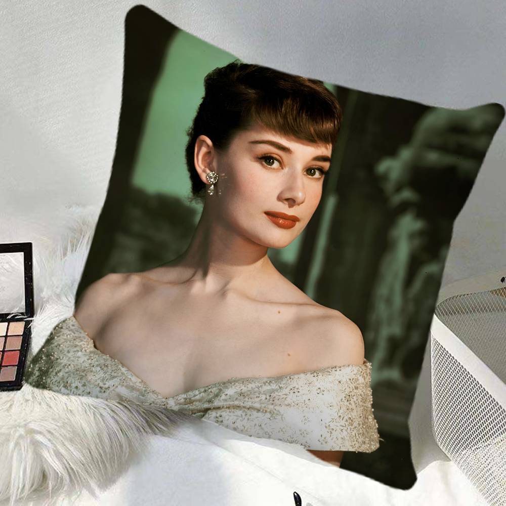 Movie RRoman Holiday Pillow Case Square Pillow Bedroom Sofa Leisure Comfort Cushion Car Home Decoration