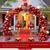 Wedding Balloon Arch Set - Rustic Gate Décor for Hotel Banquets and Engagements