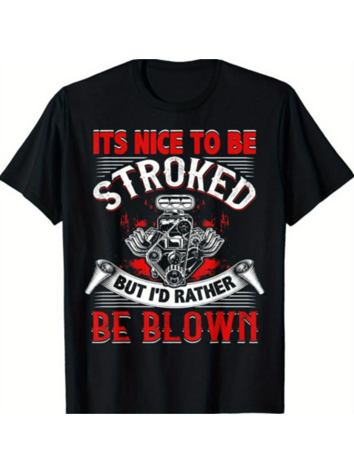 

Футболка мужская гоночная «Приятно, когда тебя гладят» S чёрный