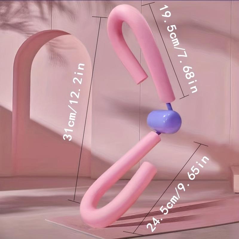 

1 шт. Мягкий розовый зажим для ног для фитнеса и тренировок - Удобный пеноматериал, Подчеркивает рельеф мышц, Инструмент для тренировки мышц, Аксессуары для тренировок розовый