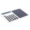 Multifunctional Talking Calculator Rechargeable 12 Digits Large Display Calculator with Notepad Big Sensitive Keys for School Business Work