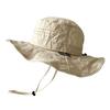 Summer Fisherman Hat, Breathable Mesh Big Brim Quick-Drying Sun Hat, Sweat-resistant Bucket Hat for Hiking Camping Fishing Outdoor Use