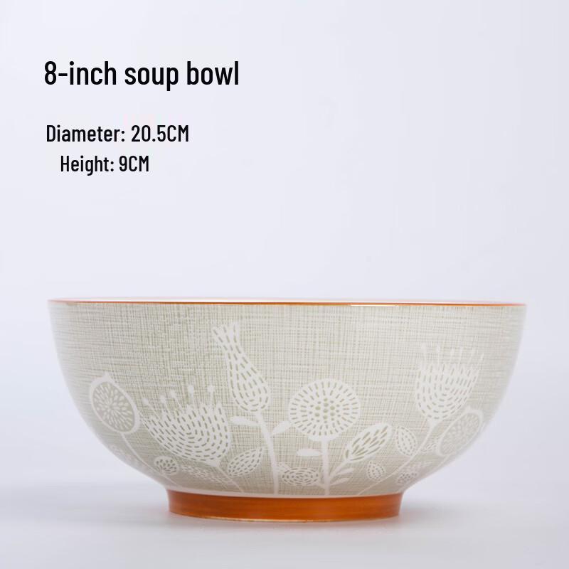 

Ru Han Underglaze Ceramic Soup Bowl
