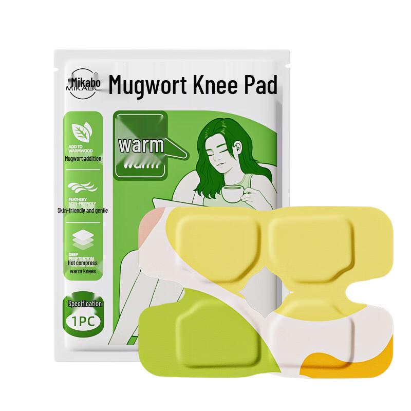 Mikabo Self-Heating Mugwort Knee Patches