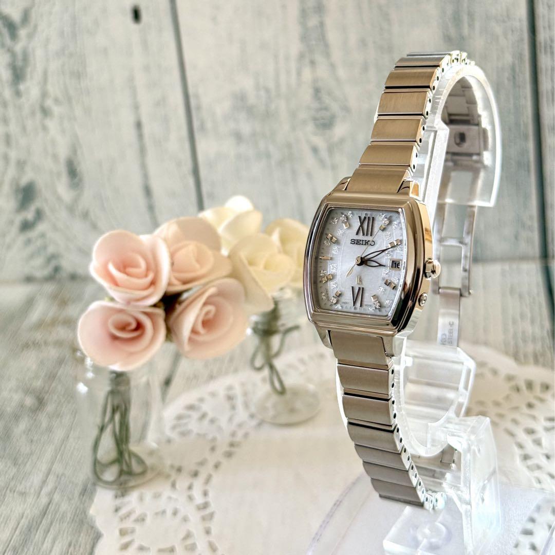 

[USED] Limited Edition Seiko Lucia Watch 1B22-0BE0 Radio Solar Co-Trip