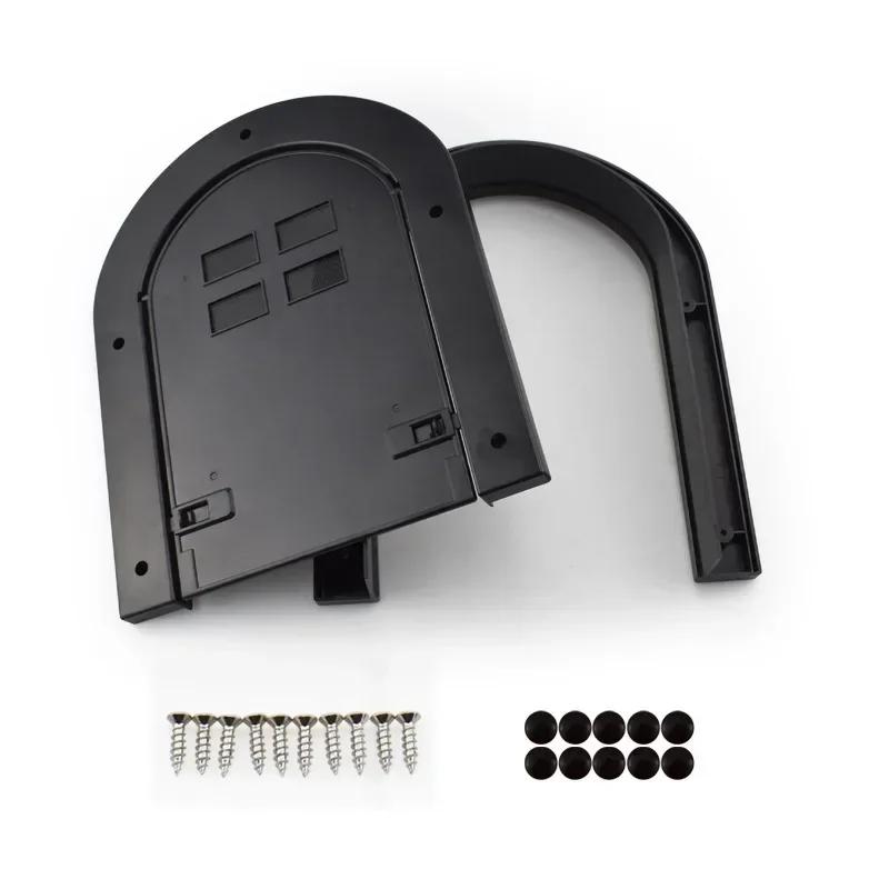 Pet Door Pet Dog Screen Door Home Lockable Sliding Cat Screen Door Magnetic Self-Closing Screen Dog Fence Locking Function Gate