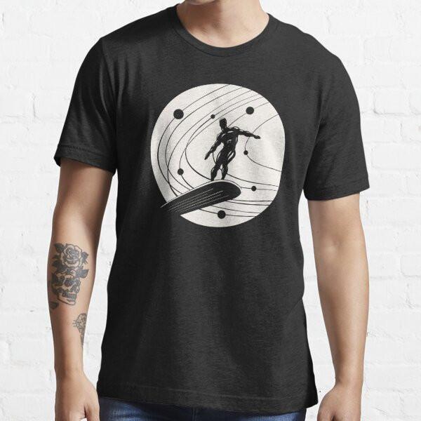 

Silver Surfer minimalist white Essential T Shirt M