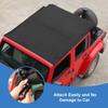 Cargo Mesh Roof Net Isolation Cover for Jeep Wrangler JK 2007-2017 4-Door Version Car Exterior Accessories