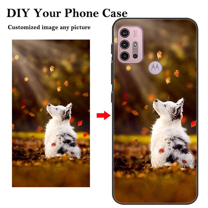 Customized TPU Phone Case For Motorola Moto G30 G10 G100 G20 G60 G60s G72 G82 G22 G50 E20 E32S E40 Edge 20 Lite Pro 30 Fusion