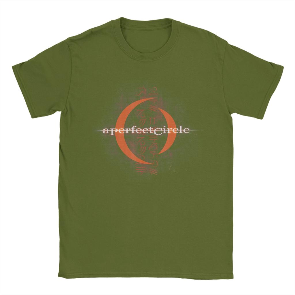 A Perfect Circle Mer De Noms T-Shirt Unisex Erstaunliches Baumwoll-T-Shirt Rundhals Kurzarm T-Shirts Grafische Oberteile
