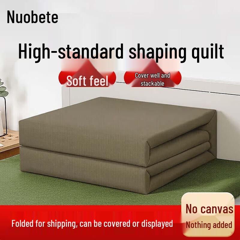 Ruobete Pre-folded Training Quilt Three-fold, No Canvas