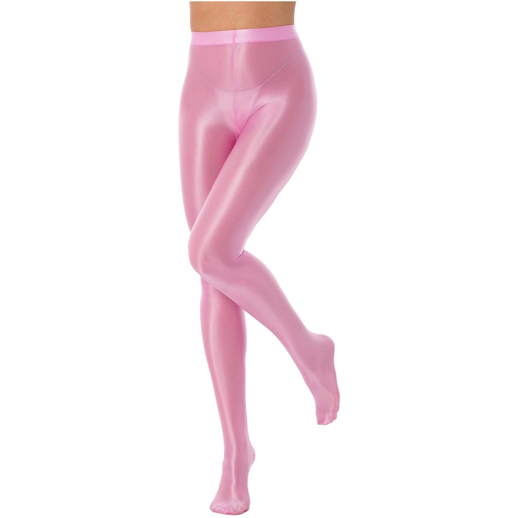 Womens Shiny Ballet Yoga Leggings Training Fitness Workout Dance Tights Pants